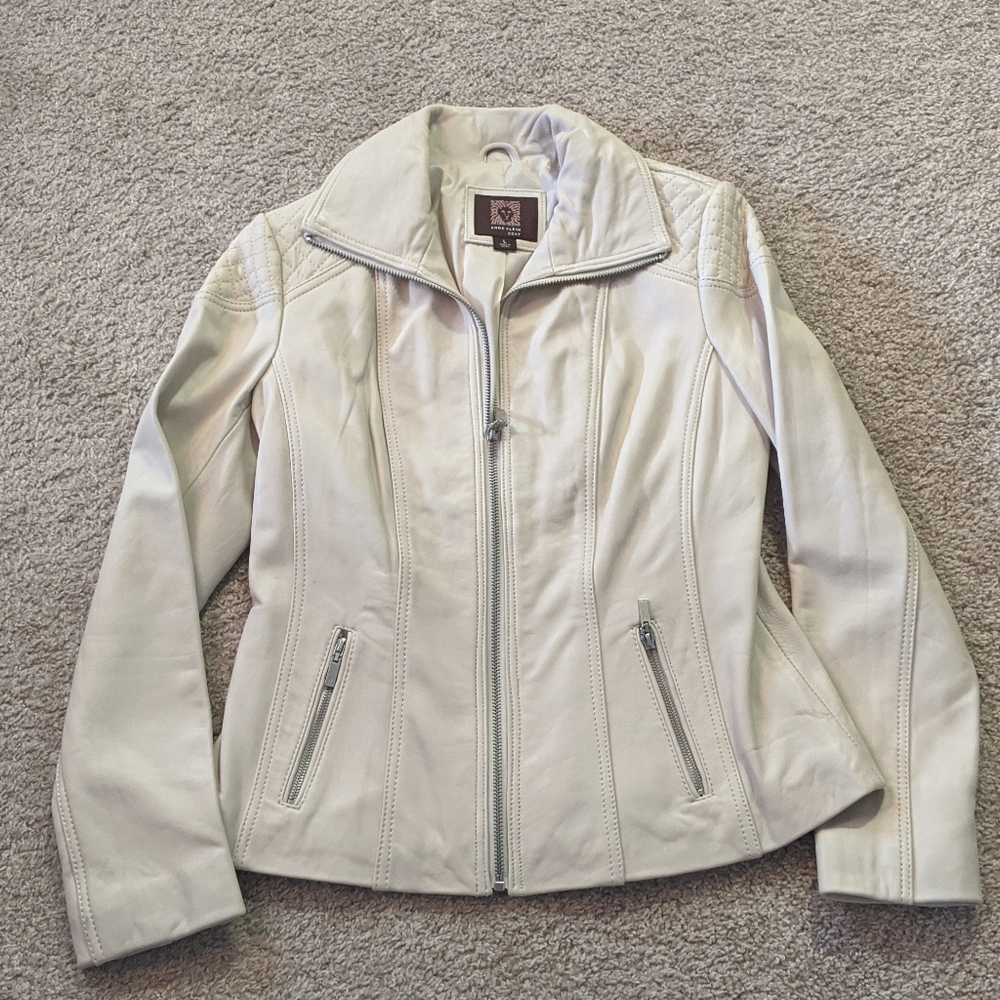 Anne Klein Leather Jacket